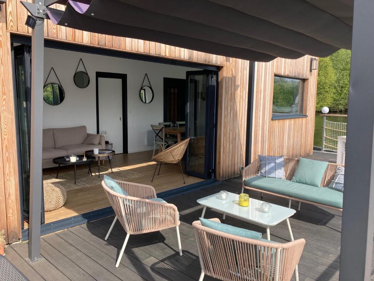 SeineHouse - Maison flottante  Vaux-Sur-Seine Exterior foto
